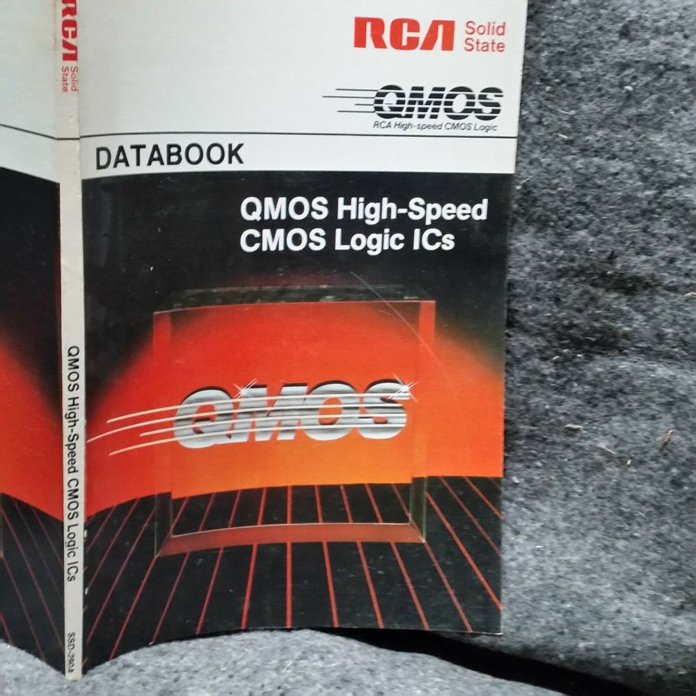 Electronics Manual RCA QMOS , CMOS Logic ICs 1983