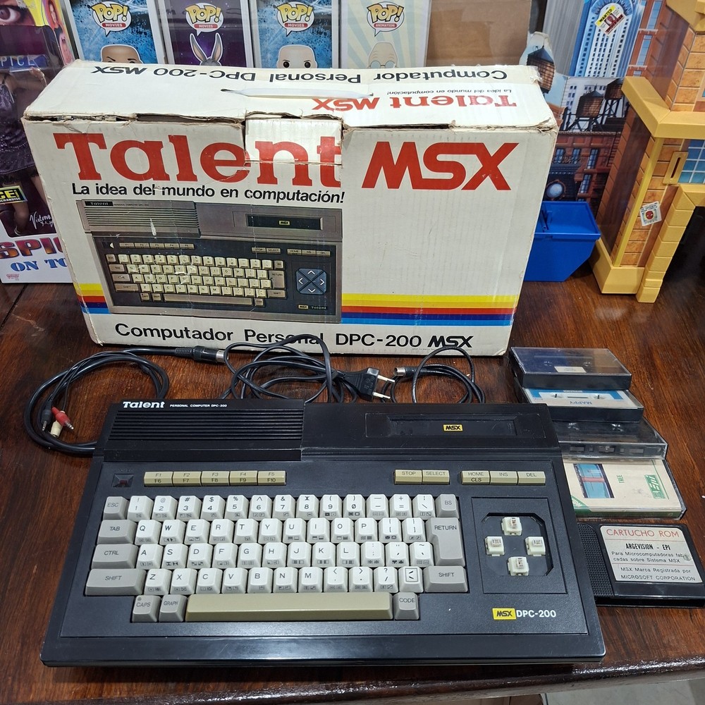 Talent Personal computer MSX DPC-200 AS-IS W/ BOX