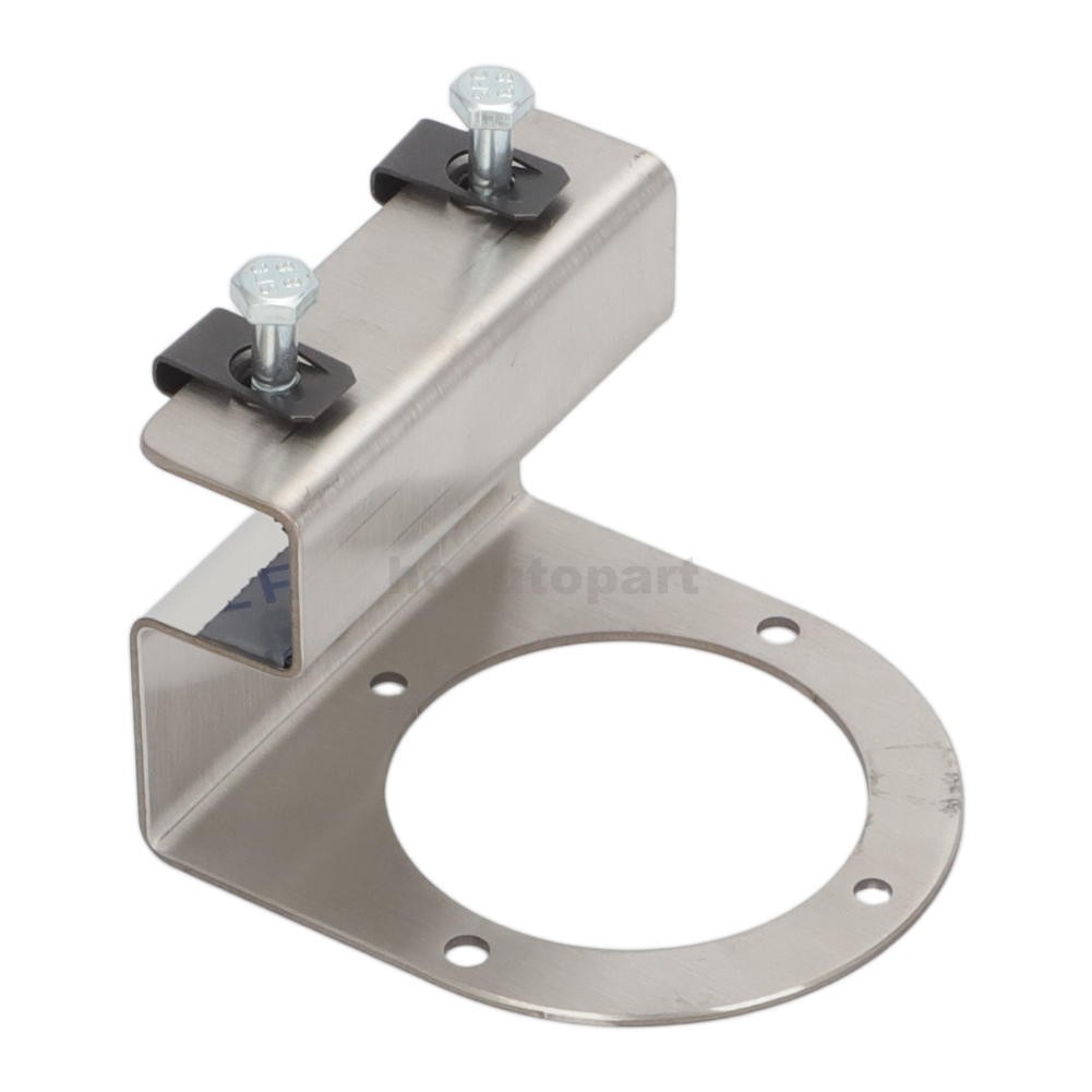 2 x 90* Downward Facing Frame Bracket Stainless For Watermelon Glass Lights LED