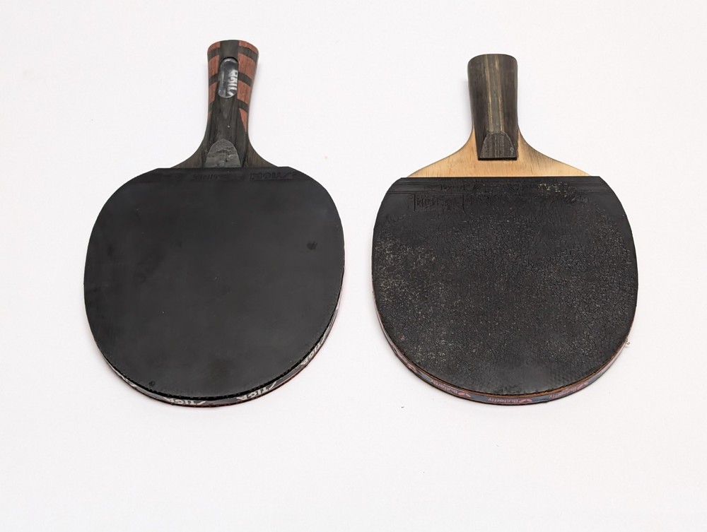 2 pcs. STIGA & BUTTERFLY Racket (USED).