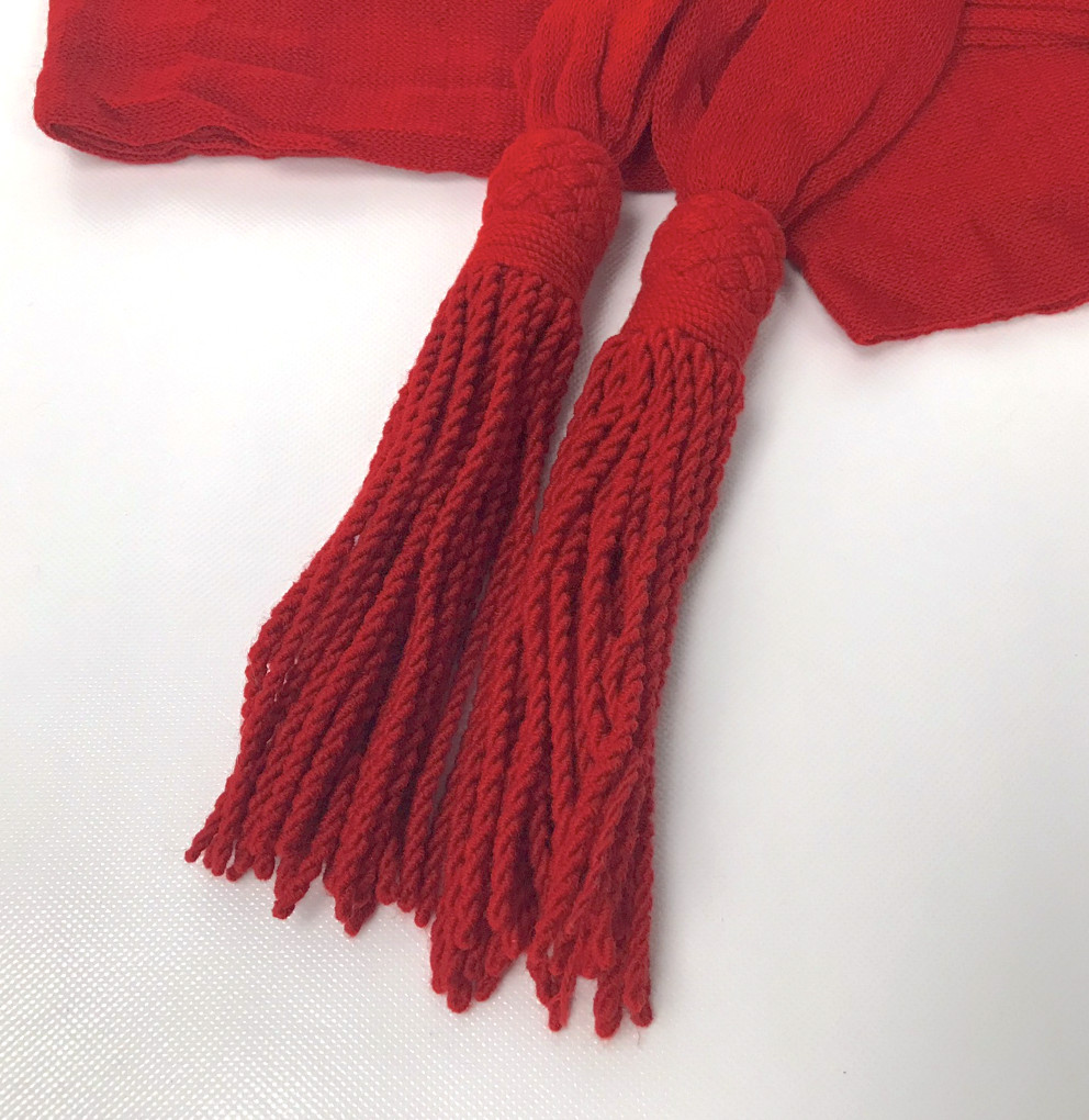 Red Wool Sash - Civil War NCO - Reenactment