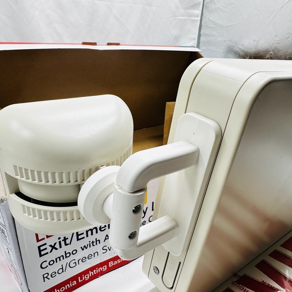 Lithonia Lighting ECRG BasicsTM Emergency Light/Exit Combo (Generation 3) EU2C M