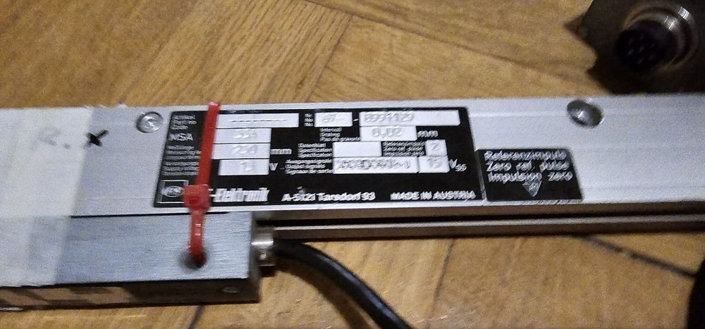 RSF Elektronik A-5121 Tarsdorf 93. Austria. Linear Scale/Linear Encoder.