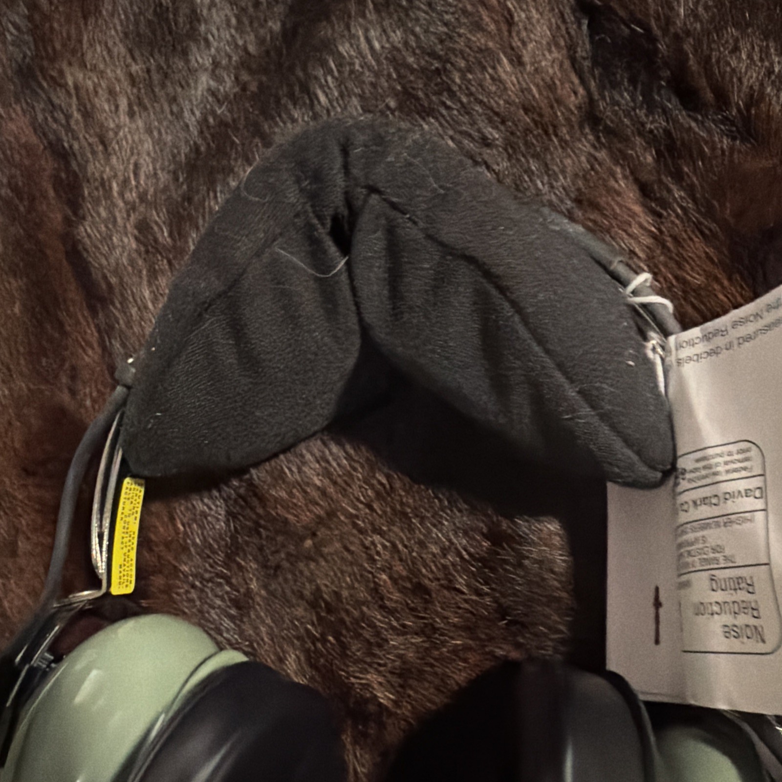 David Clark Aviation H10-76 Military Aviation Headset Headphones w/ Microphone