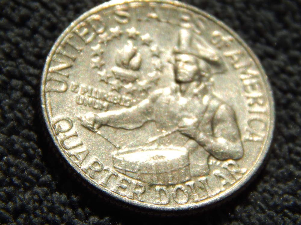 Bicentenial Quarter No Mint Mark Multiple Errors Reverse Side and Obverse side