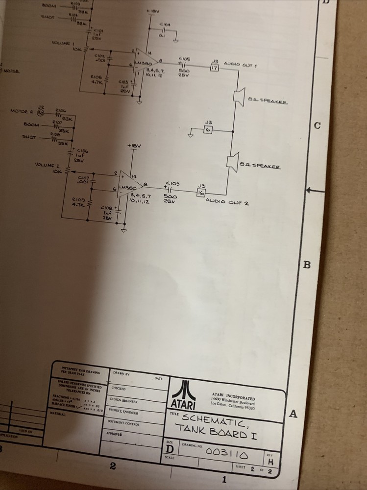 Missing covers,,TANK ATARI arcade game manual