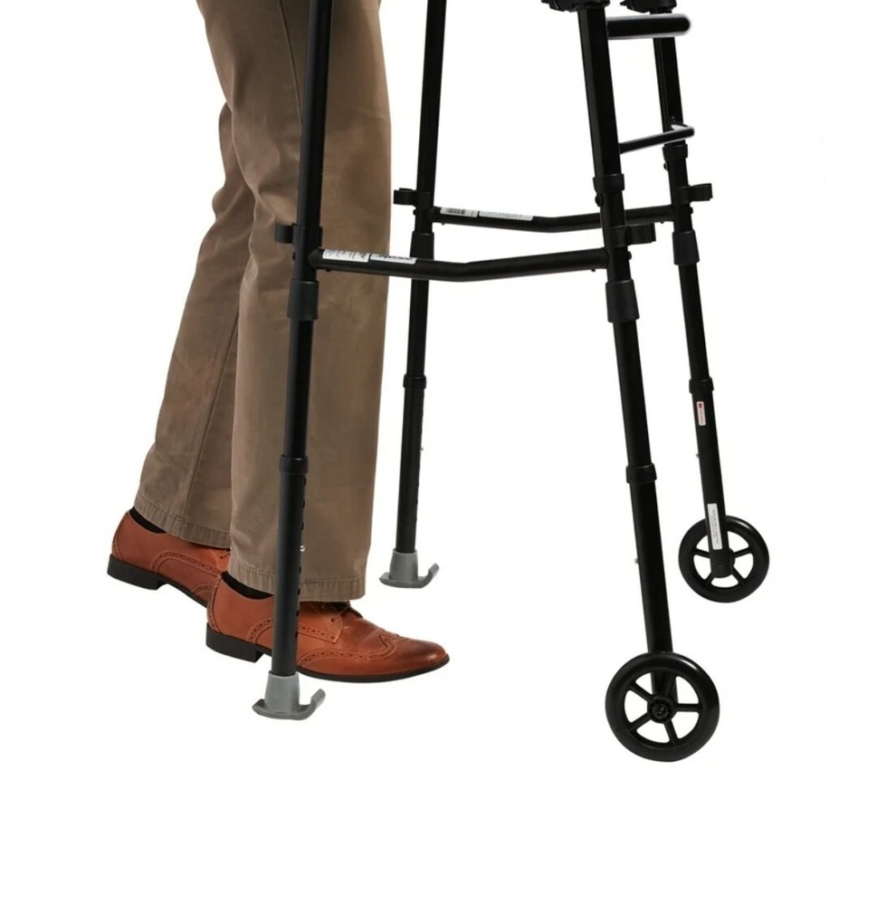 Equate Mobility Walker Ski Glides - Fits Most Walkers