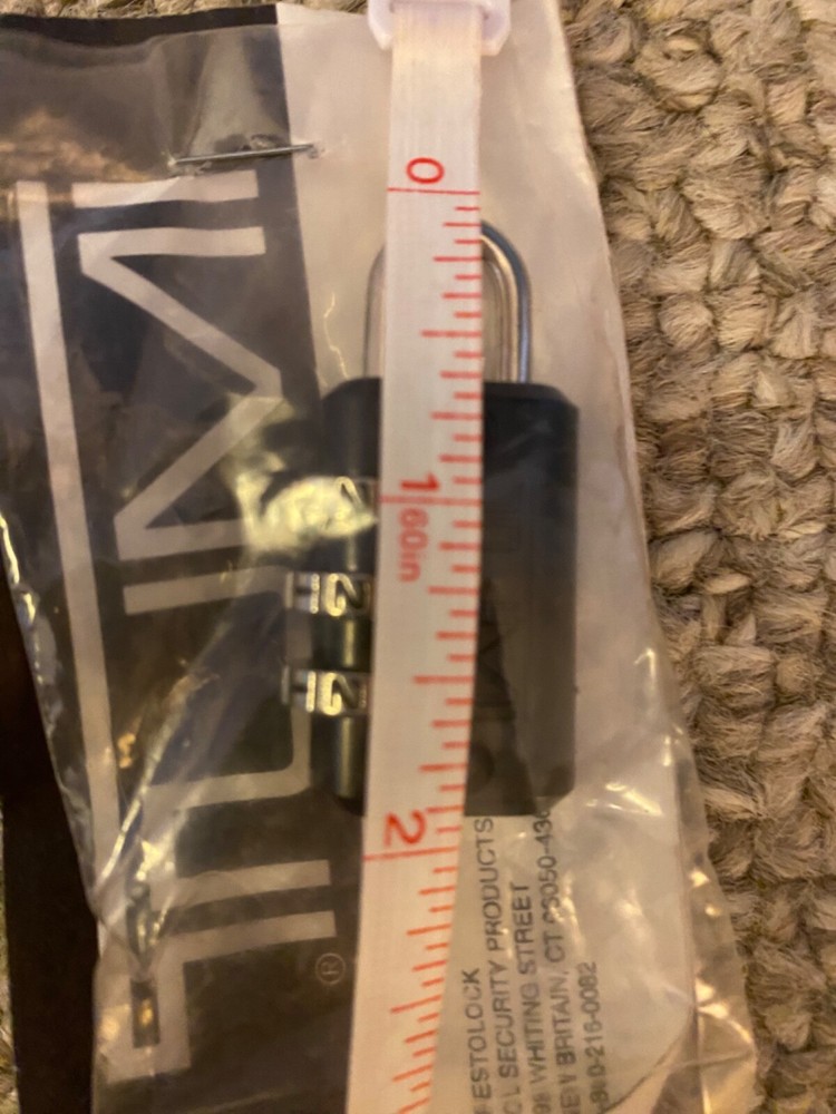 Tumi black luggage lock NEW