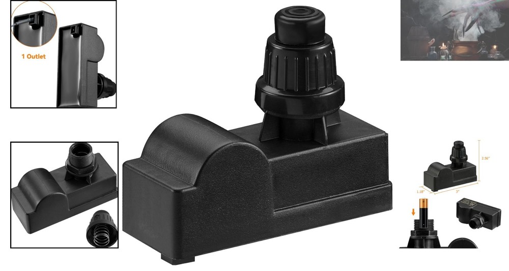 AAA Battery Push Button Igniter Replacement for Gas Grills - 1 Outlet Design