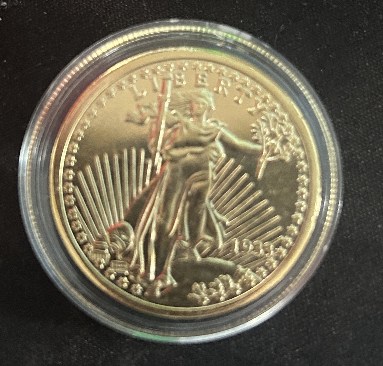 #1 SAINT ST. GAUDENS American Coin Treasures 1933 P $20 Gold Double Eagle 24kt