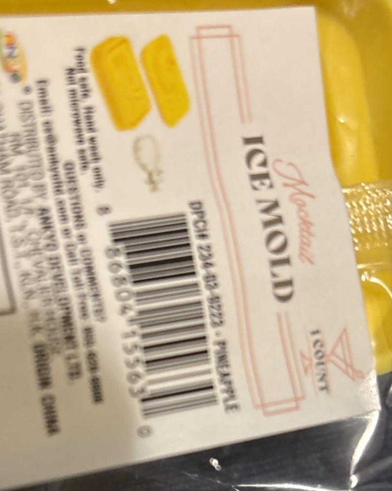 Pineapple Ice Mold