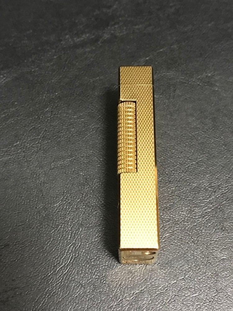Overhauled Dunhill Rollagas lighter Gold without box