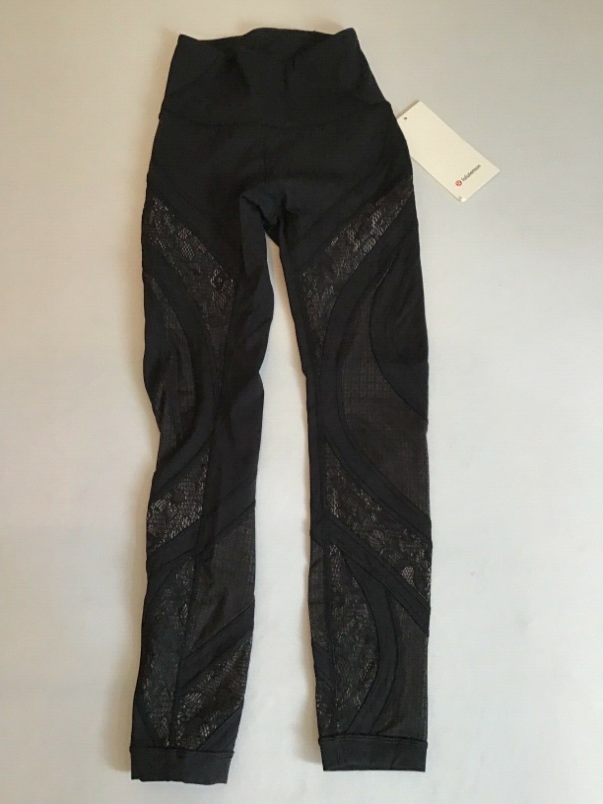 Lululemon Women's Wunder Under Tight 25” *Lace LUXTREME Black Size 2