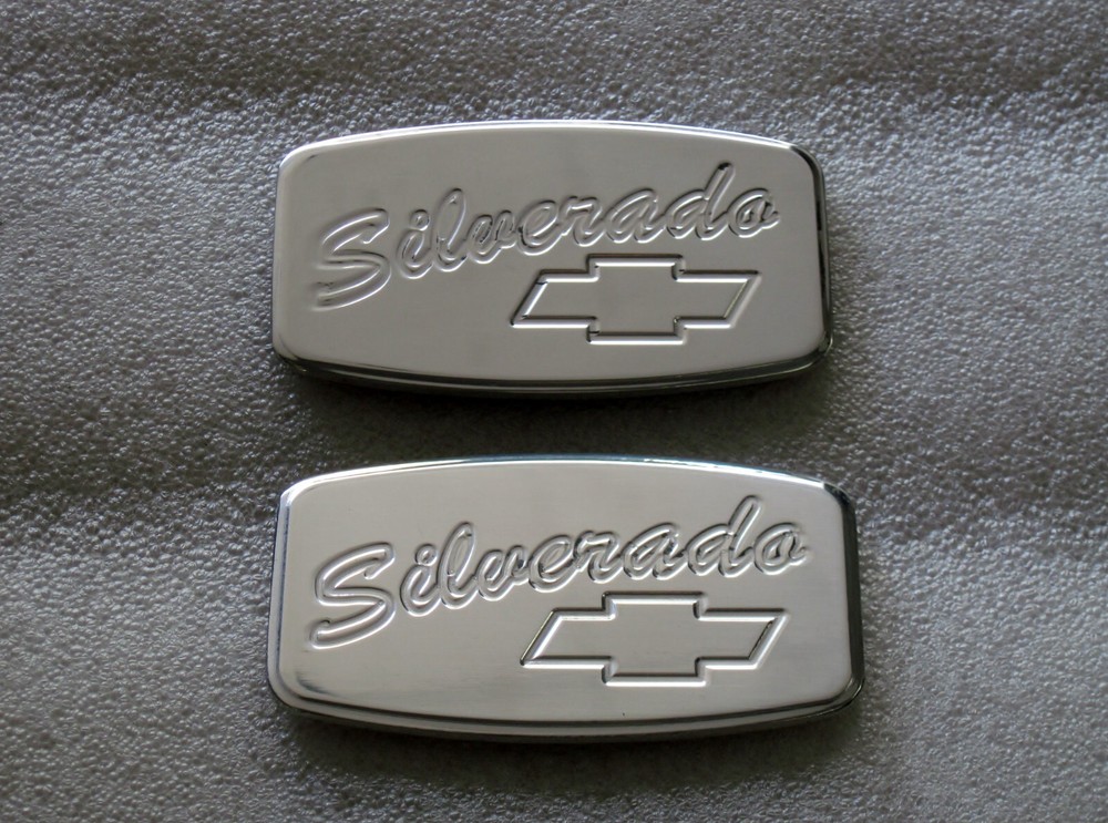 Silverado Billet pillar emblem NEW DESIGN