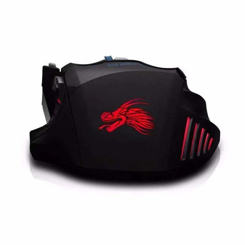 Gaming Mouse 7 Button USB Wired LED Breathing Fire Button 3200 DPI Laptop PC