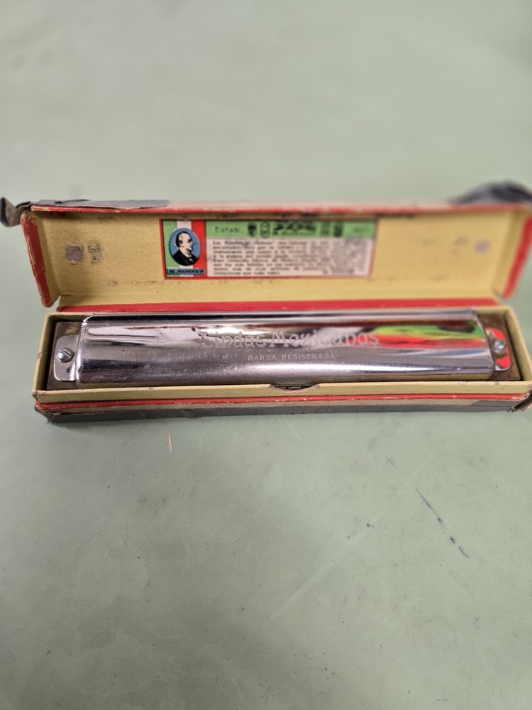 M Hohner Chromonica Harmonica  Vintage