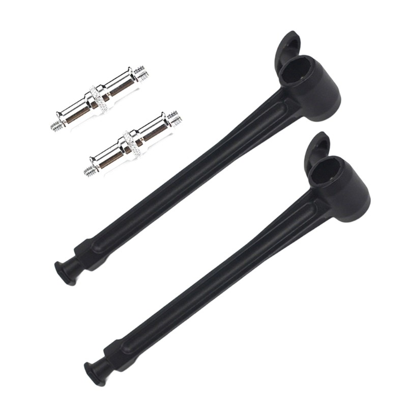 Quick Setups Hexagonal Clamp Arm With Adjustable Extension Rod For Studio Light