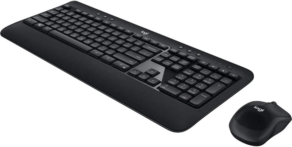 Logitech Advanced Complete Wireless Keyboard and Mouse Combo 2 Full Size MK540E