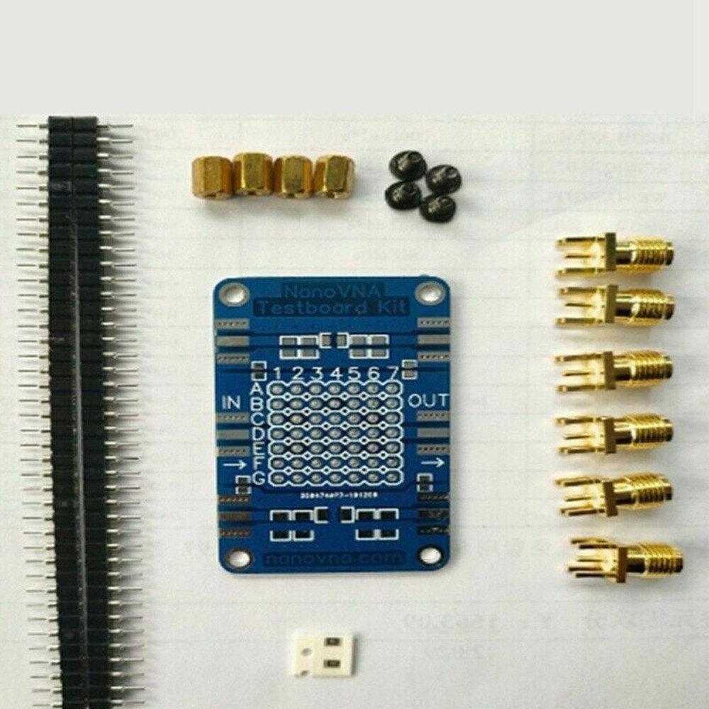 Customizable For NanoVNA Testboard Circuit Board for Vector Network Analyzers