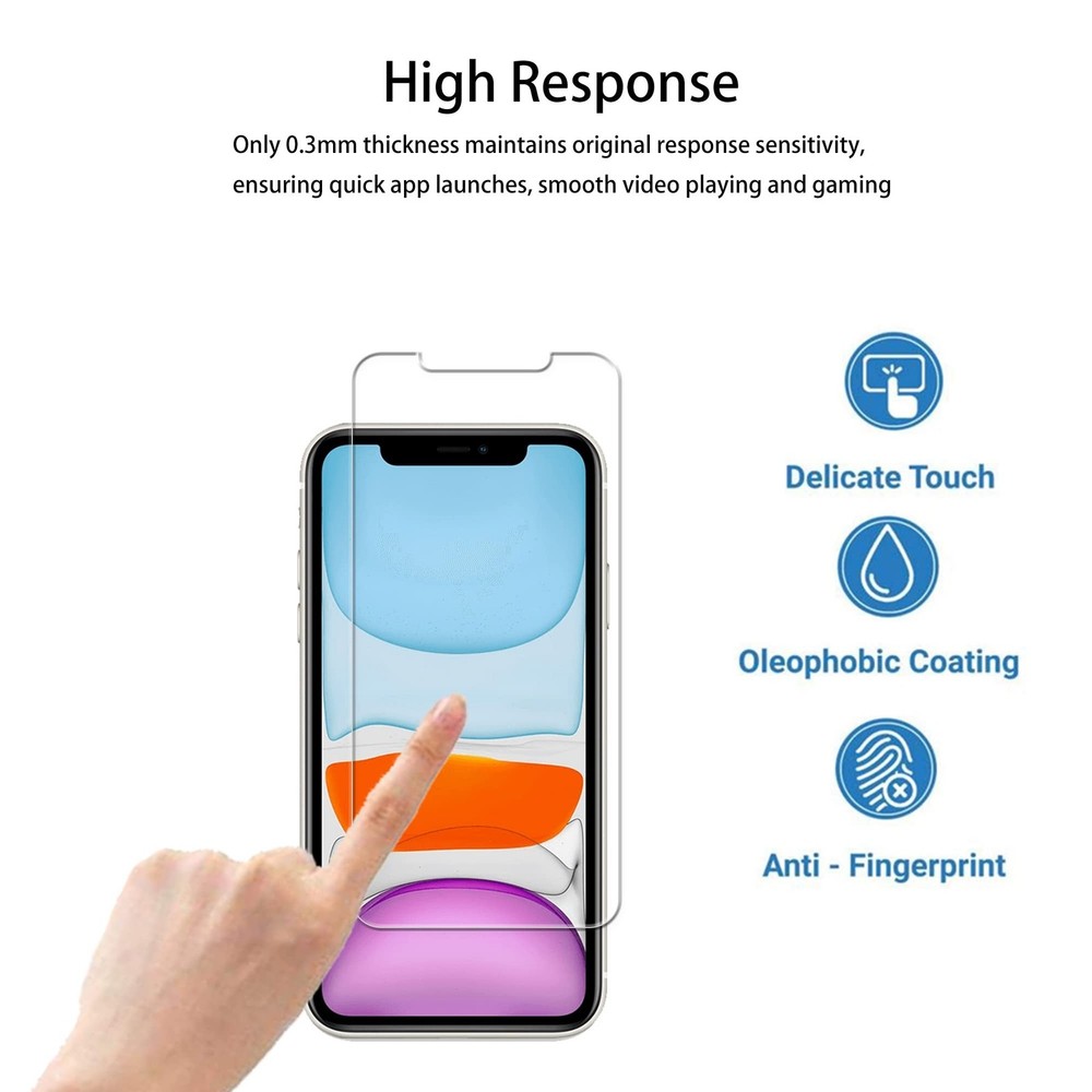 Easy Alignment Frame Designed For iPhone11 / iPhoneXR Tempered Glass Screen P...