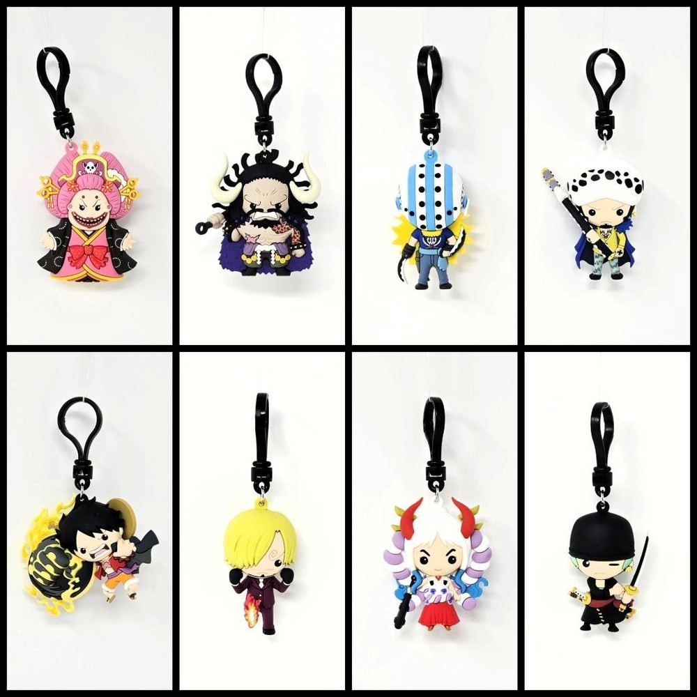 One Piece Series 5 Figural 3D Bag Clip - YOU CHOOSE!!