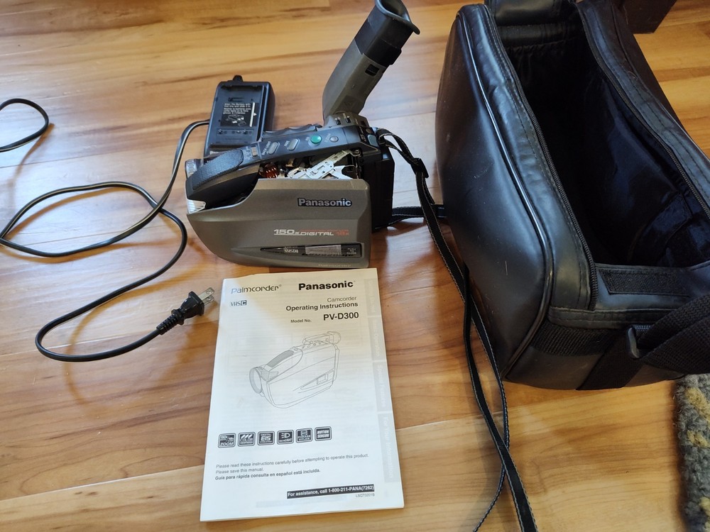 panasonic vhs camcorder tested