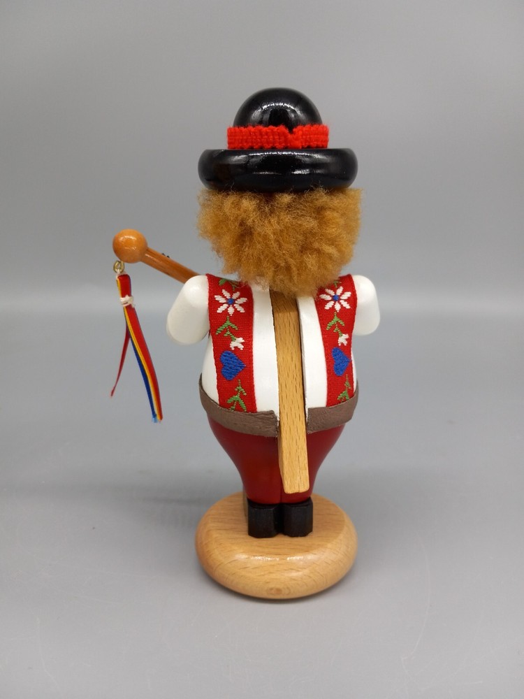 SIGNED Steinbach - Minstrel Player - Mini German Club Kit Nutcracker