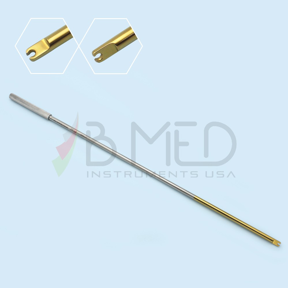 Laparoscopic Knot Pusher Open End 5mm Endoscopy Surgical Instruments