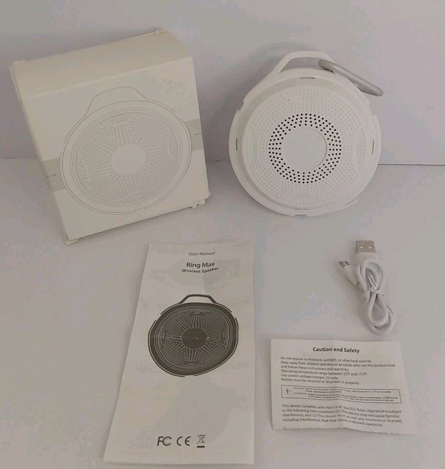 Ring Max Water Resistant Bluetooth Speaker