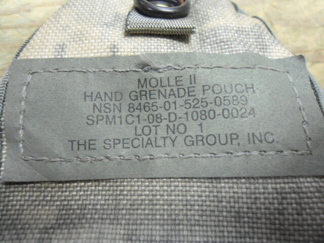 US Army ACU Hand Thrown Device Pouch (Pouch ONLY) (USED)
