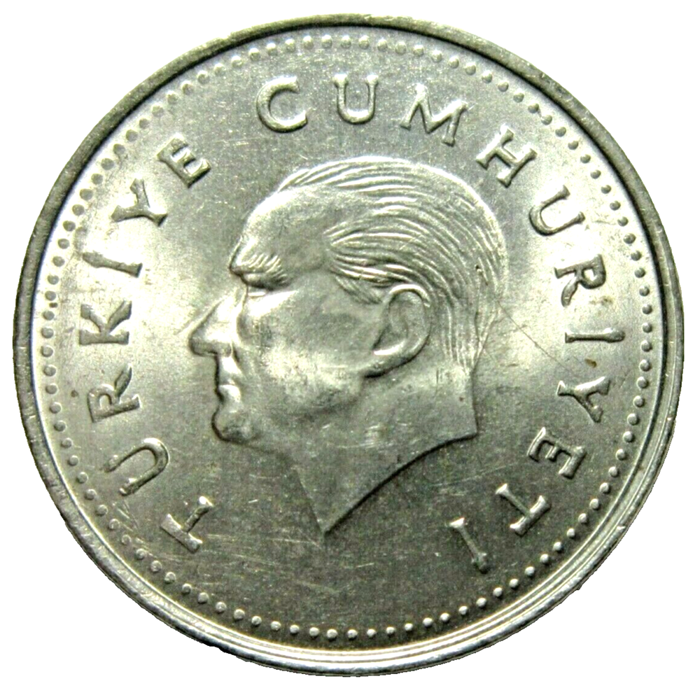 TURKEY. 1000 LIRA, 1990. UNCIRCULATED.