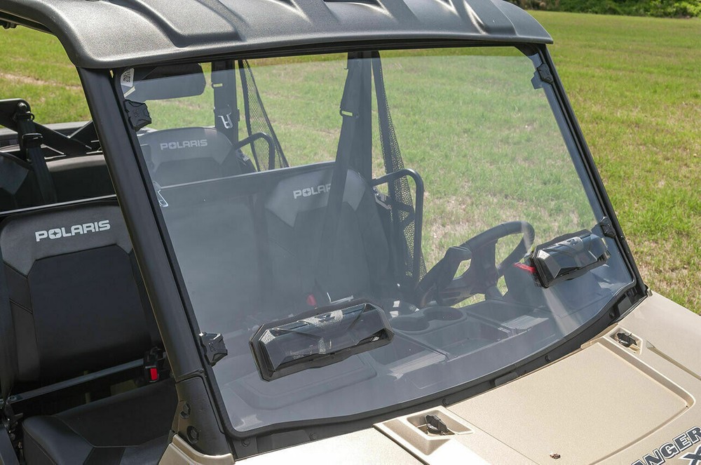Polaris Ranger XP 900 Full Front Windshield Versa-Vent Quick Release 2013+