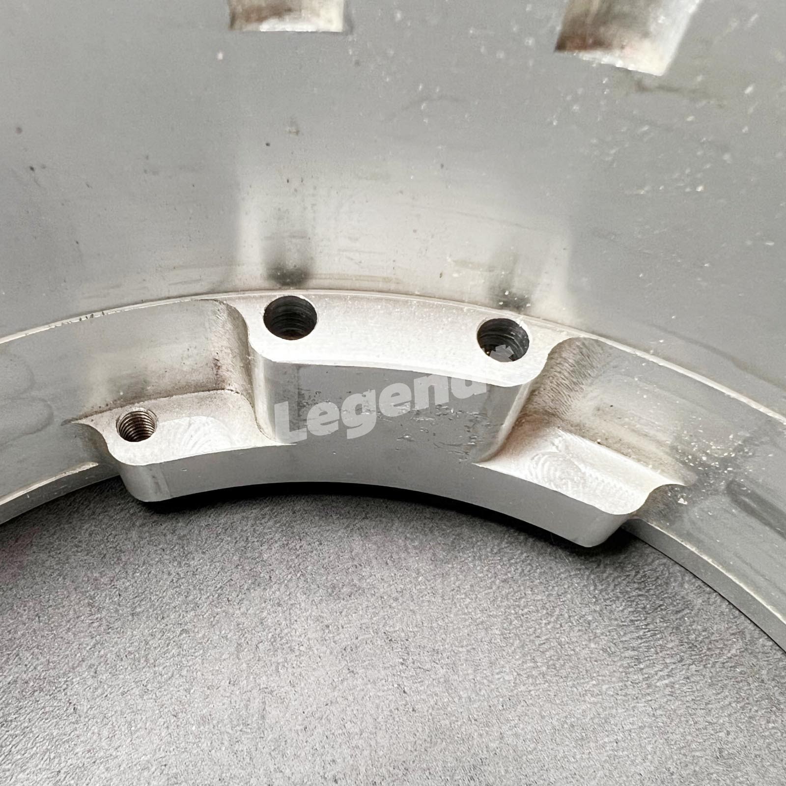 391259 Front Wheel for Tennant B10 EZ 6100 7080 7100 T7 Rider Sweeper Scrubber