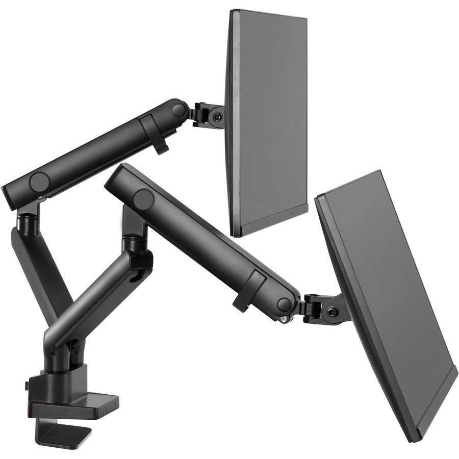 Amer Mounting Arm for Curved Screen Display, Flat Panel Display - Matte Black