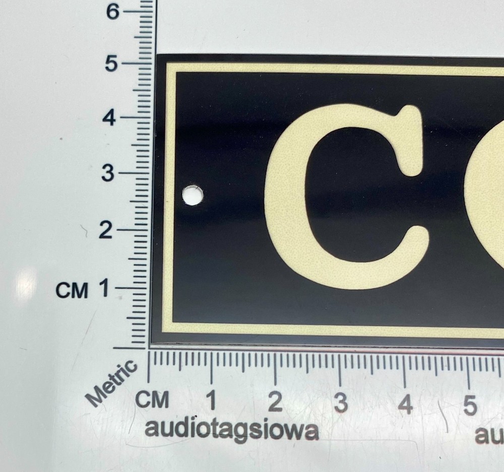 COBTEK - Custom Sign Plate Aluminum