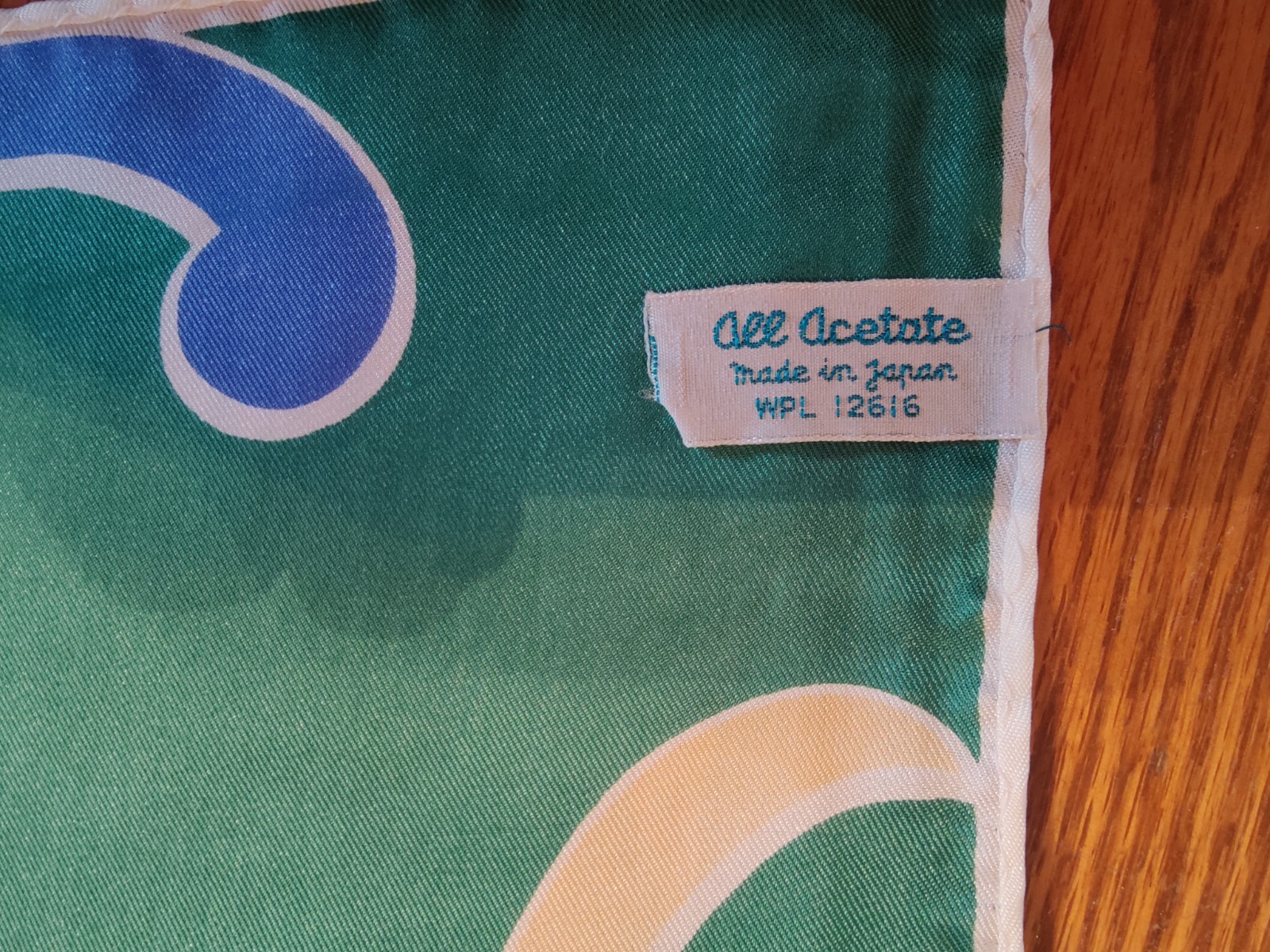 Vintage Lot Of 6 Floral Square Oblong Scarves Rayon, Acetate, Nylon Estate