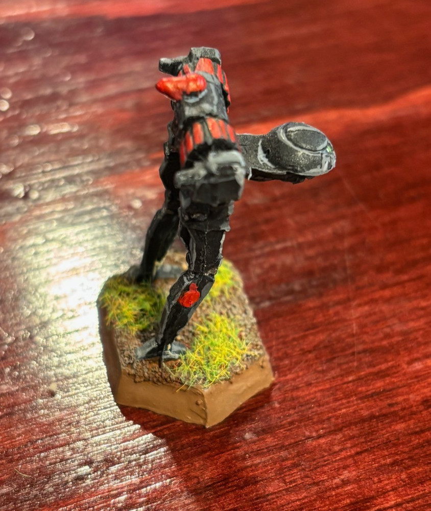 Battletech Painted Plastic Miniature "Jenner" Wolf's Dragoons Based