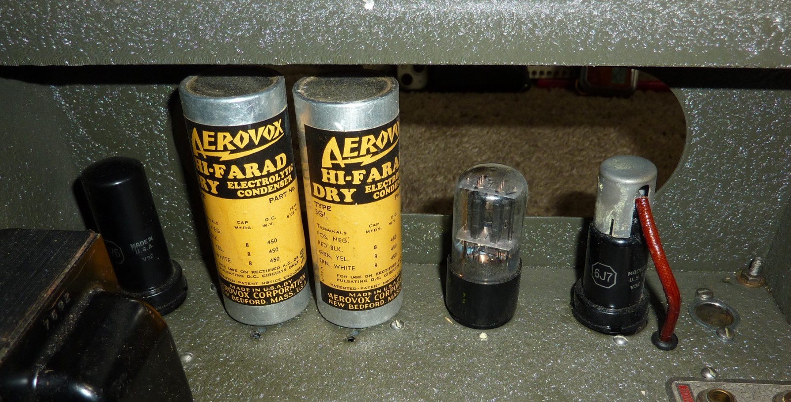 1940's DeVry Sound Model 1966 Mono Tube Amplifier & Jensen Speaker Guitar Amp