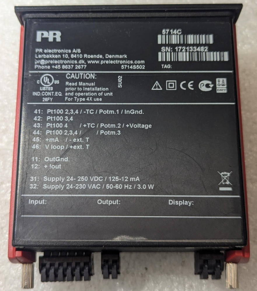 PR Electronics 5714C Programmable LED Indicator