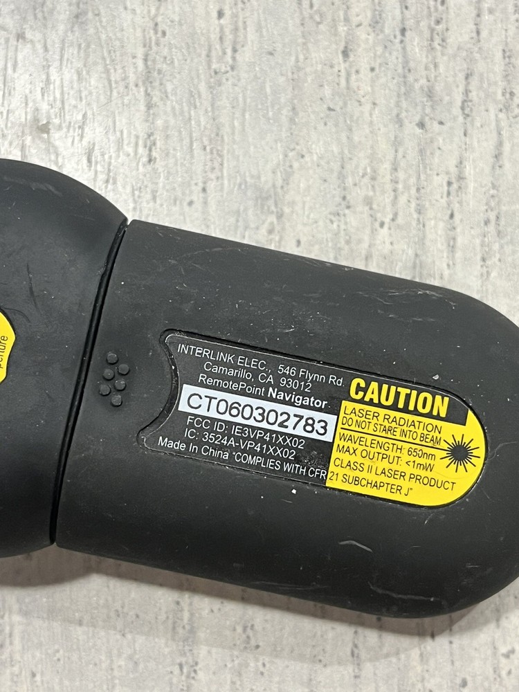 Interlink Electronics RemotePoint Navigator Remote Only Laser Pointer