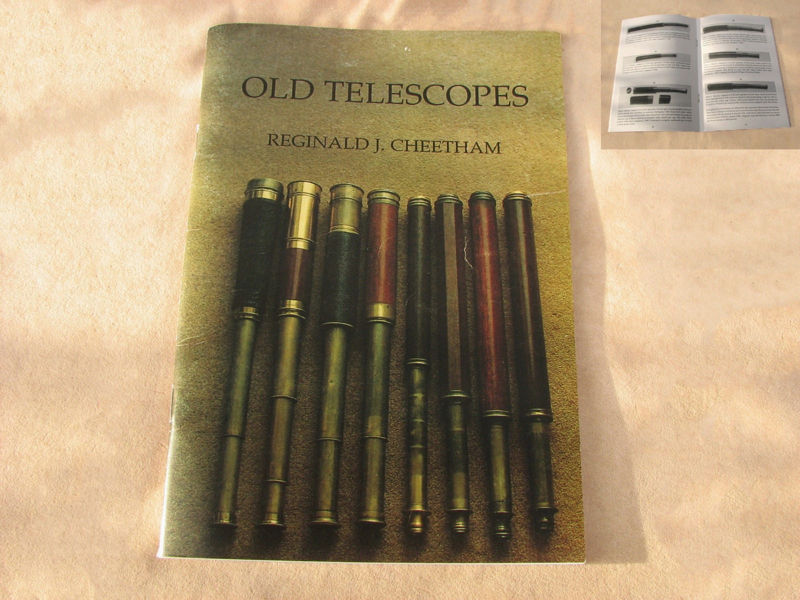 Old Telescopes reference book by Reginald J. Cheetham, a rare study