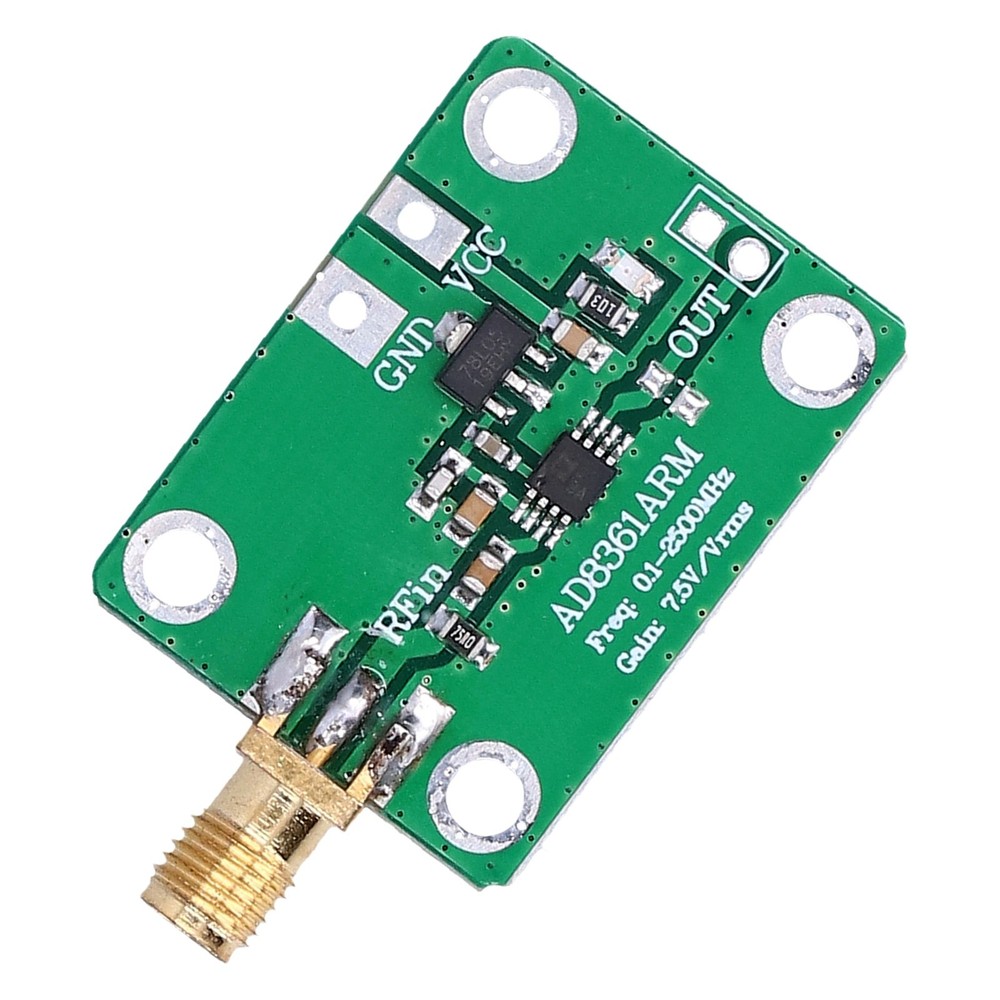 Frequency Detector Module RF Microwave AM Detection Board 0.1‑2.5GHz Accessory ˇ