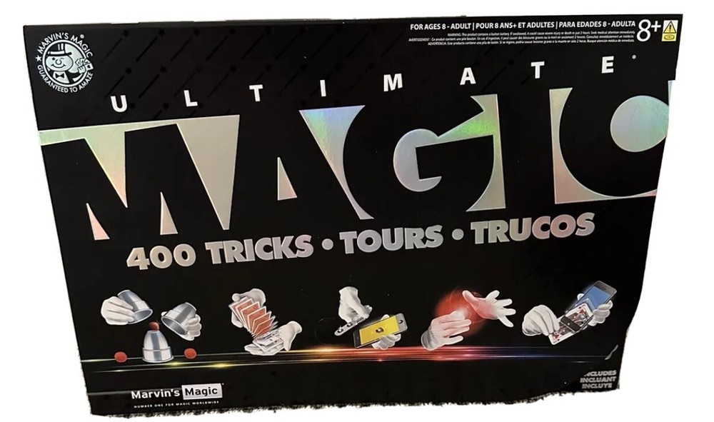 Marvin's Magic Ultimate Magic 400 Tricks & Illusions The Complete Magic Show