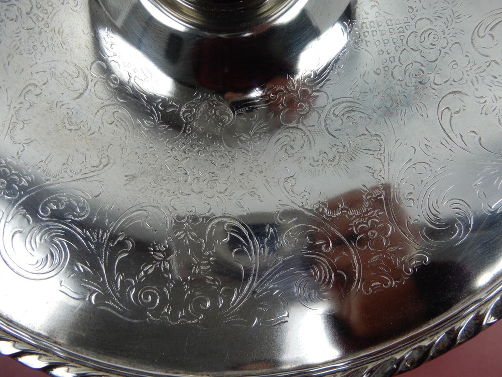 International Silver company Silverplate Chip and Dip Tray and Bowl
