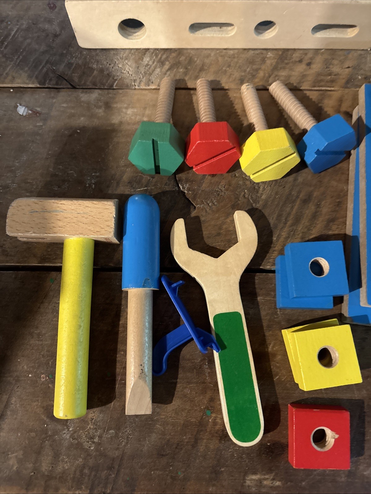 Melissa and Doug classic toy hammer & saw tool bench