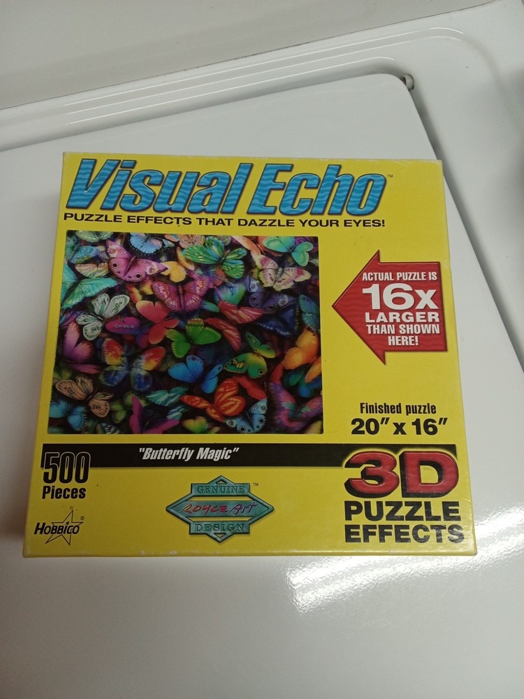 Visual Echo 3D Puzzle Effects: Butterfly Magic HCAYO102
