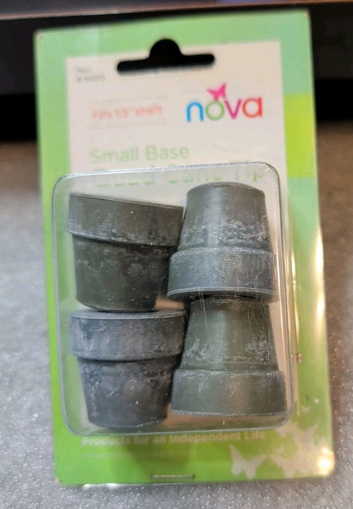 NOVA TIPS FOR SMALL QUAD CANE 50012GR 4 EACH