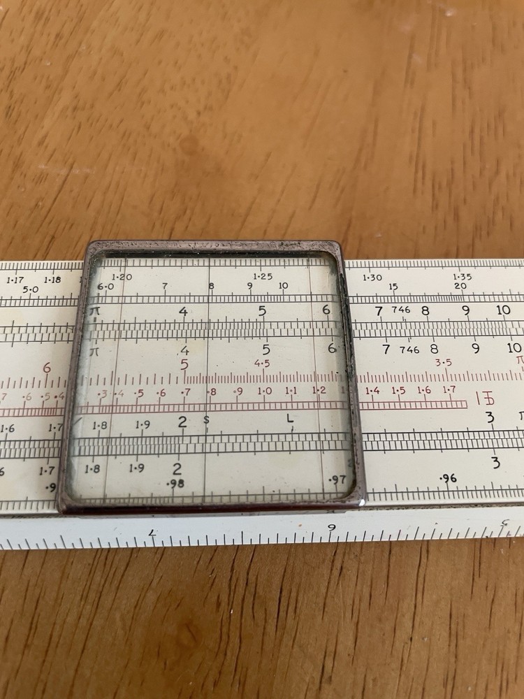 PIC Vintage Slide Rule In Box