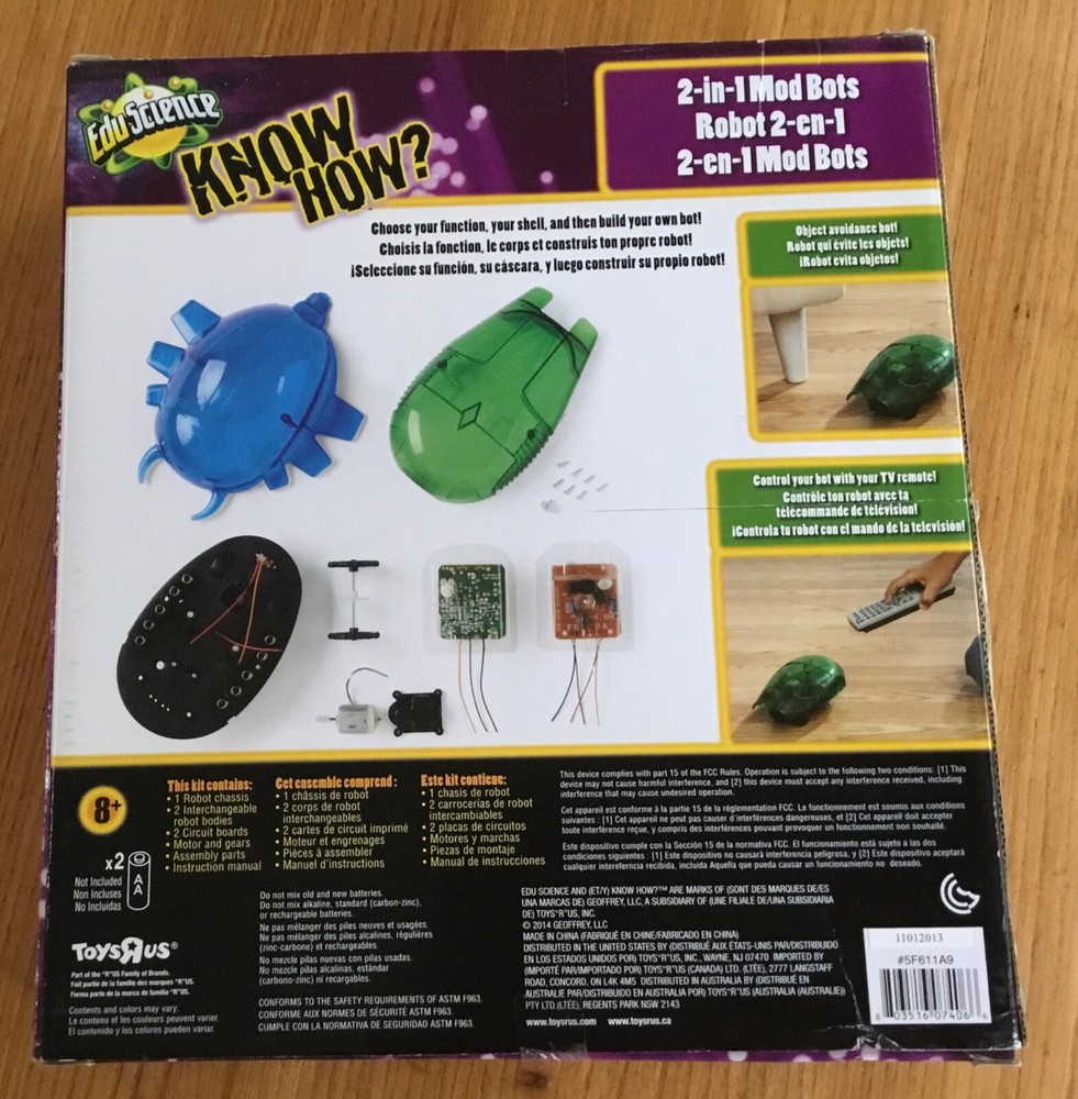 NIB EduScience Know How? 2-in-1 Mod Bots