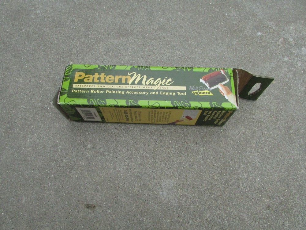 NEW Pattern Magic Wagner Wall Effects Lg. DOTS Design Roller & Edging Tool Paint